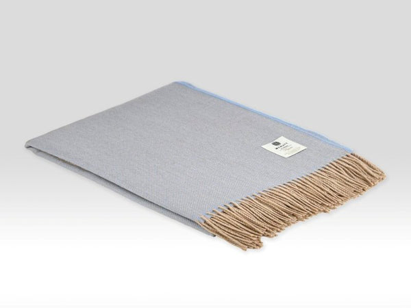 Alpaca Throw – Blue Moon - McNutt of Donegal