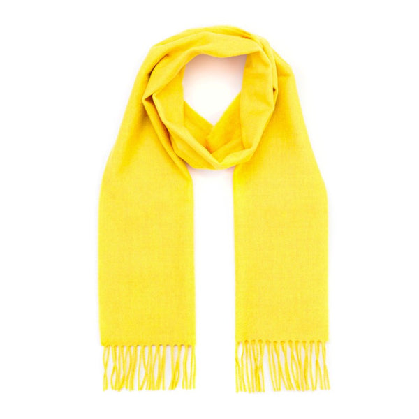 Fine Merino Scarf - Sunshine - John Hanly