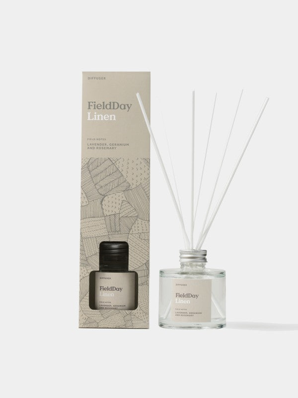 Linen Diffuser - Field Day - bottle + box