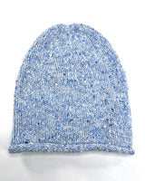 Slouchy Hat with roll edge - Blue Mist - Fisherman Out of Ireland