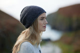 Slouchy Beanie - Charcoal - Fisherman Out of Ireland